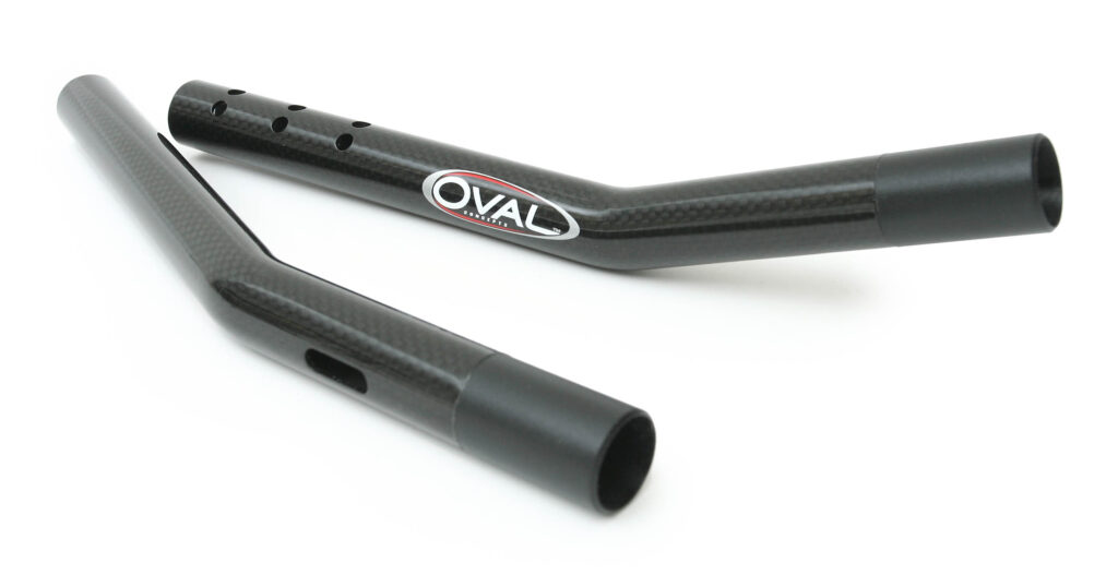 Oval A900 single bend Carbon extensions
