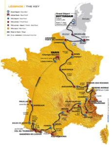 Tour de France 2010 route hi-res