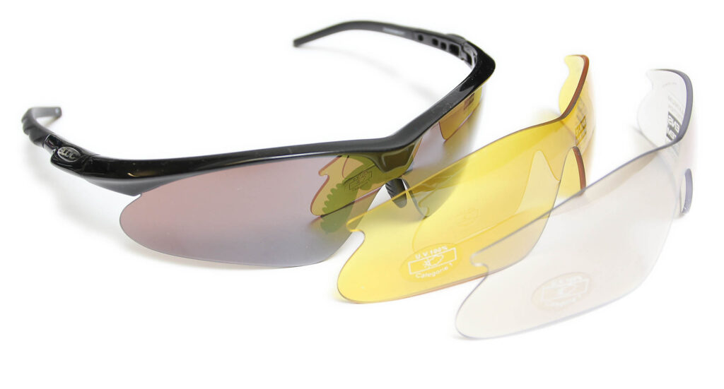 Bloc Leopard 3-lens glasses system