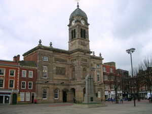 Derby Guildhall (Picture credit Charlesdrakew:Wikimedia Commons).JPG