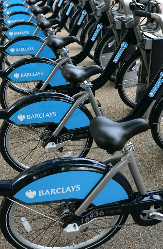 Barclays Cycle Hire bike wheels