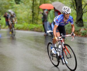 Carlos Barredo attacks to win Stage 15 of the 2010 Vuelta (copyright- Unipublic:Graham Watson)