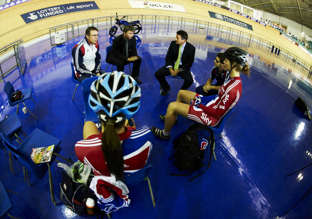 Lord Coe visits Manchester Velodrome (picture credit British Cycling).jpg