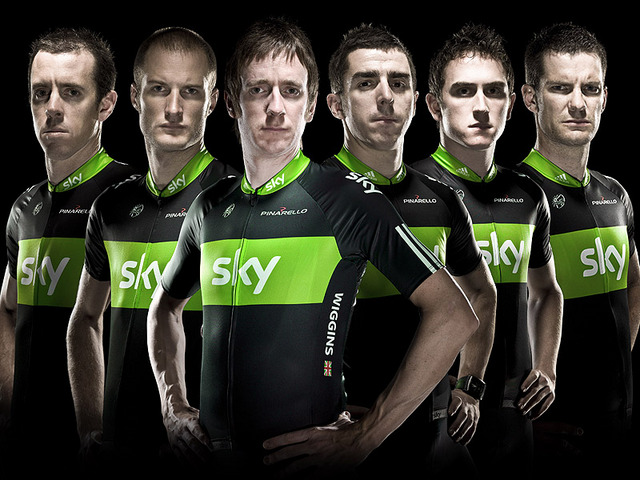 Team Sky Tour of Britain Squad (credit: Team Sky)