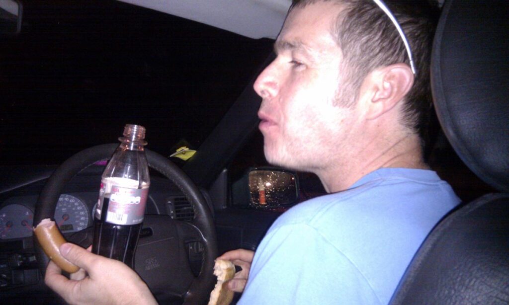 Tony the wurst muncher