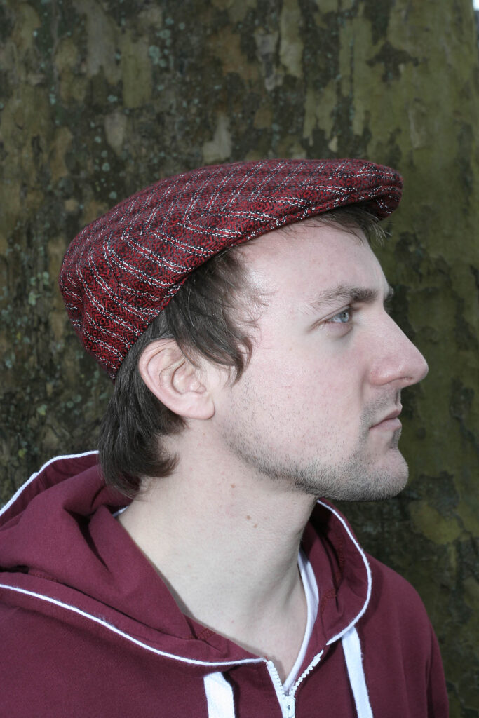 Dashing Tweeds reflective cap – side