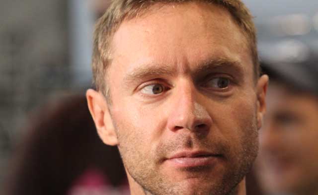 Jens Voigt at Eurobike 2010