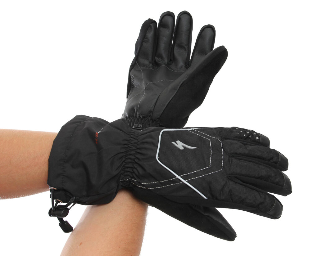 Specialized Sub Zero glove worn