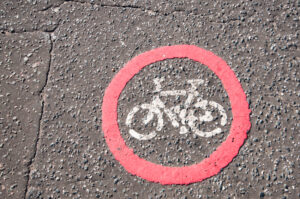 No cycling (photo: Martin Thomas)