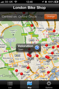 London Bike Shop App 2
