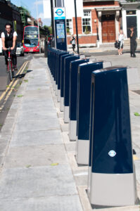 Barclays Cycle Hire scheme docking station (photo: Martin Thomas)