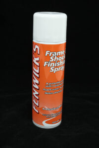 Fenwicks frame and shock finishing spray