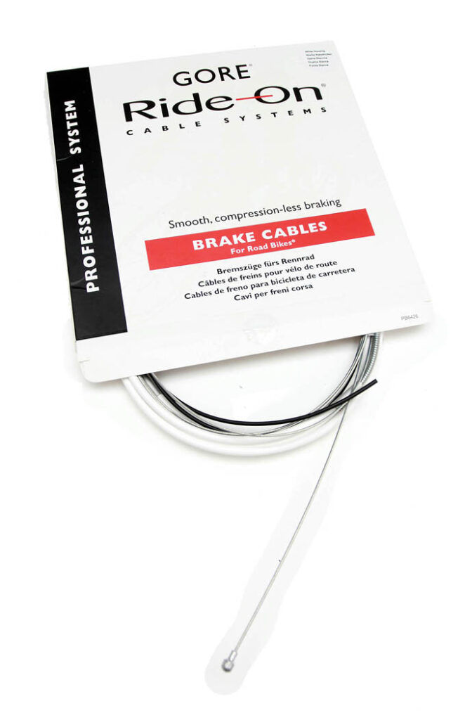 Gore Ride-on brake cable system