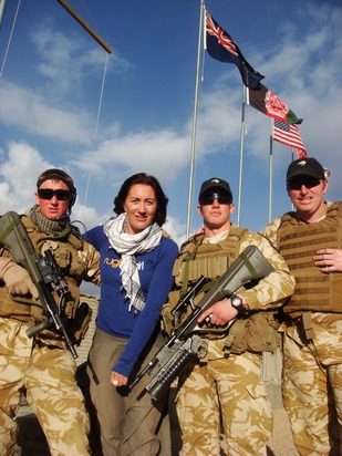Kylie Phaup-Stephens with NZ troops in Afghanistan.jpeg