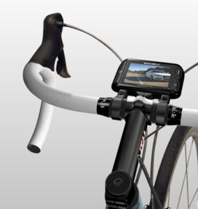 Cerevellum Hindsight 30 unit on handlebars (picture- Cerevellum)