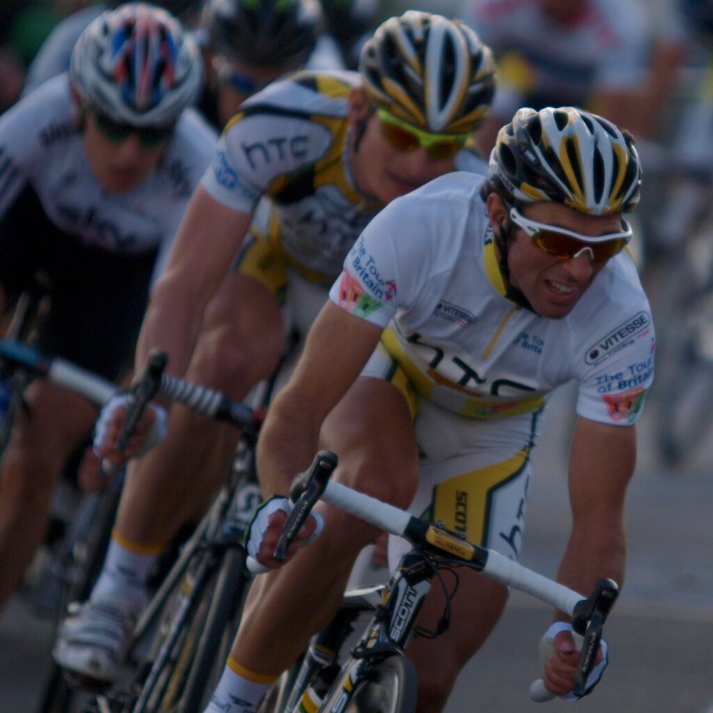 Michael Albasini on his way to winning the 2010 Tour of Britain