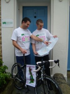 Andy Miners and Duncan Impey planning their route.JPG
