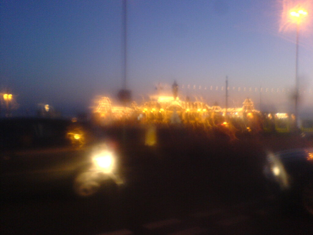 A Blurry Brighton Post Ride