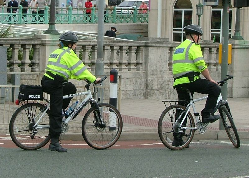 Police cycling patrol, pic Les Chatfield.jpg
