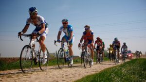 Paris-Roubaix 2011: Breakaway &copy; Simon MacMichael.jpg