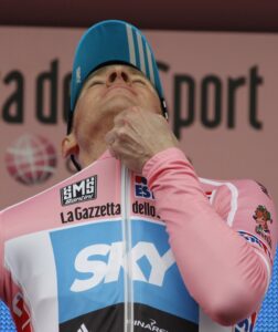 Bradley Wiggins in the maglia rosa (photo Pentaphoto Rcs Marco Trovati) .jpg