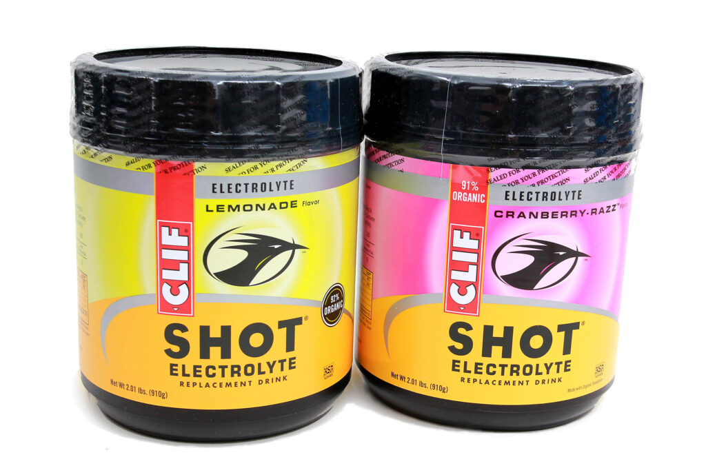Clif Shot electrolyte drink