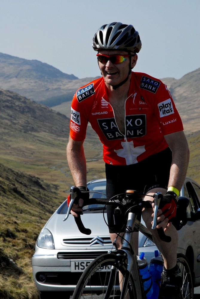 Leon Bond on the Wrynose Pass (from Sportsunday Event Photograhy Ltd)
