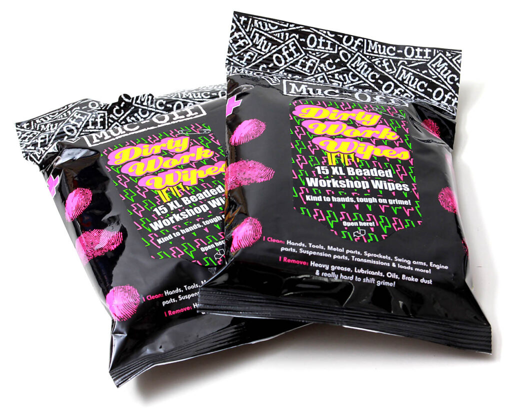 Muc-Off Dirty Work wipes