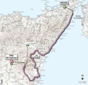 Giro d’Italia 2011 Stage 09 Map