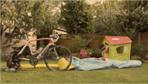 Simon Whitfield turbo bouncy castle