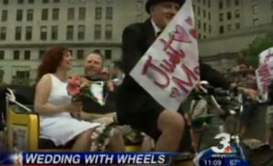 Cleveland Critical Mass wedding picture WKYC.jpg