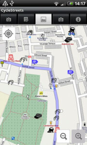 Cyclestreets Android app 12 photomap.jpg