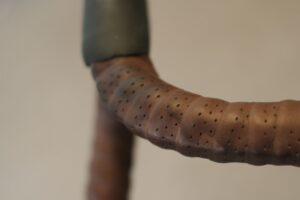 Brooks leather bar tape – wrap and water marks