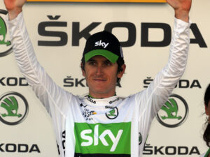 Geraint Thomas in TDF white jersey picture credit Team SKy .jpg