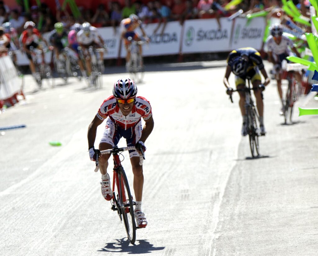 Joaquin Rodriguez wins Stage 5 of the 2011 Vuelta (copyright: Tour of Spain/Graham Watson).jpg