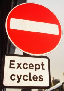 No Entry Except Cycles.jpg