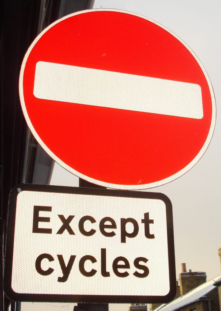 No Entry Except Cycles.jpg