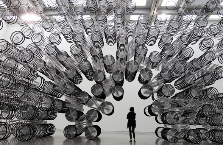 Bicycles Forever by Ai Weiwei