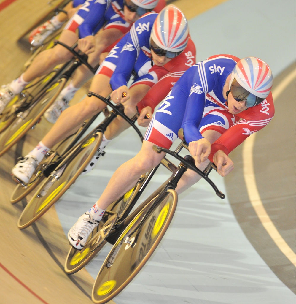 Ed Clancy leads the Team GB team pursuit squad  (copyright britishcycling.org_.uk).jpg