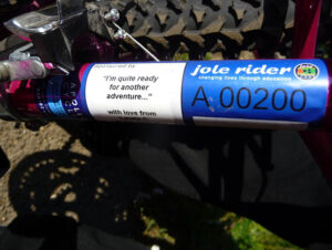 Jole Rider Badge A Bike for Christmas