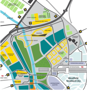London Olympic Legacy Velopark – the original plan