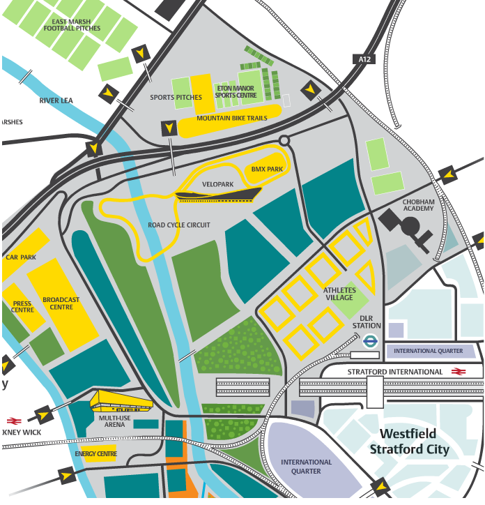 London Olympic Legacy Velopark – the original plan