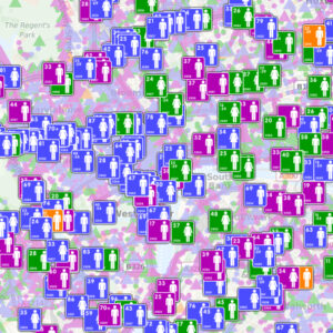 Road casualty visualization &ndash; Central London &ndash; source- ITO World