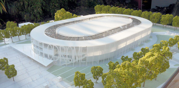 Roubaix covered velodrome © Atelier Neveux
