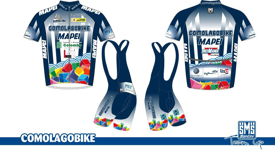 Santini Team Up Facebook comp Comolagobike FTW
