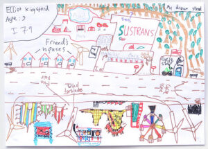 Sustrans Dream Streets Elliott winning entry