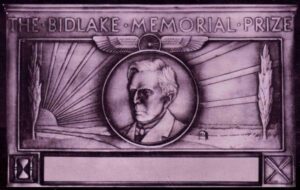 Bidlake Memorial Plaque