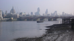City of London from the Thames copyright Simon MacMichael .jpg
