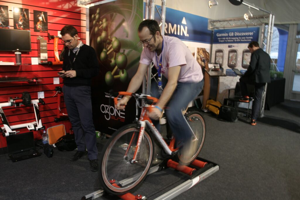Elite E-Motion roller – in action