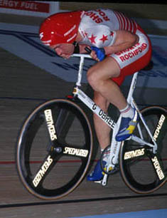 Graeme Obree hour record 1993